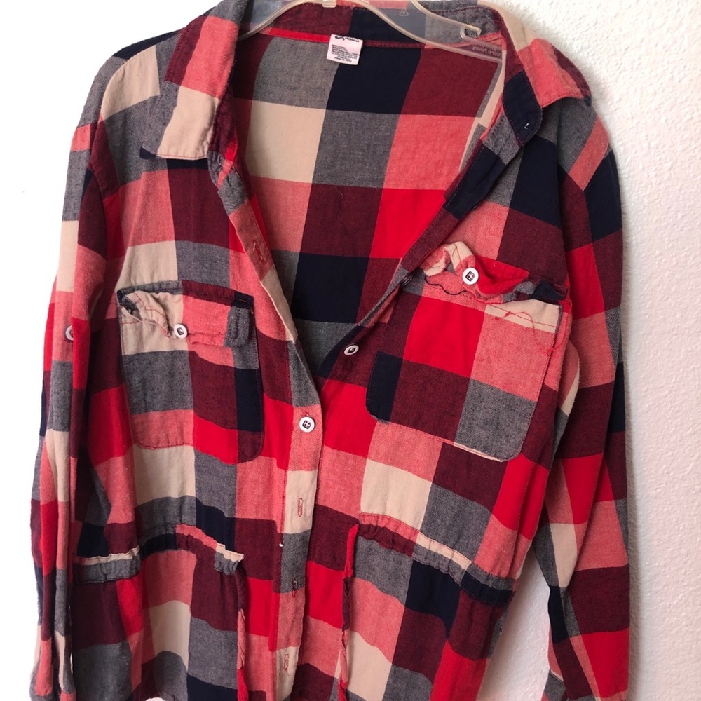 Flannel red